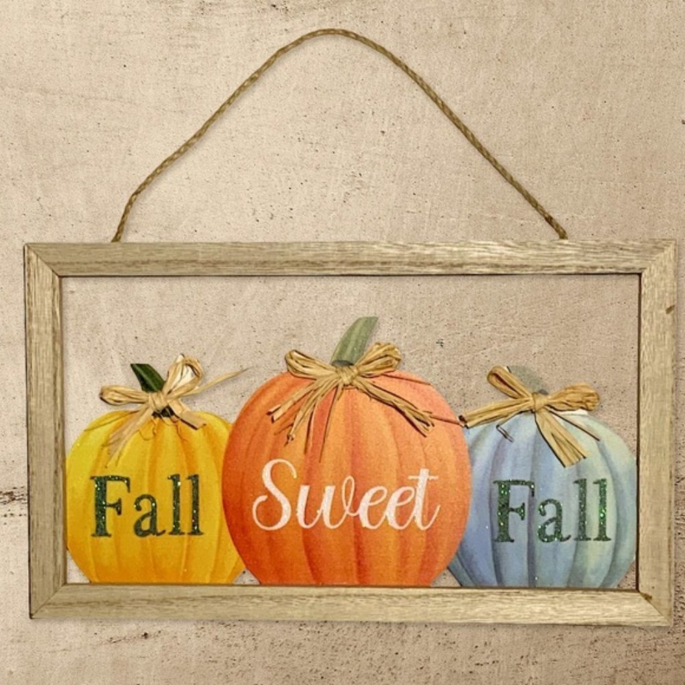 Wall Hanging Fall Autumn Halloween Thanksgiving Modern Farmhouse Decor - Picture 3 of 16